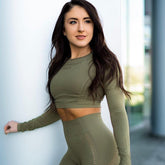 Seamless yoga gym suit - Smartx6