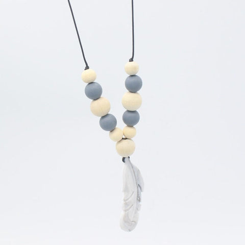 Baby Soothing Teether Protects Safety Baby Teether Necklace
