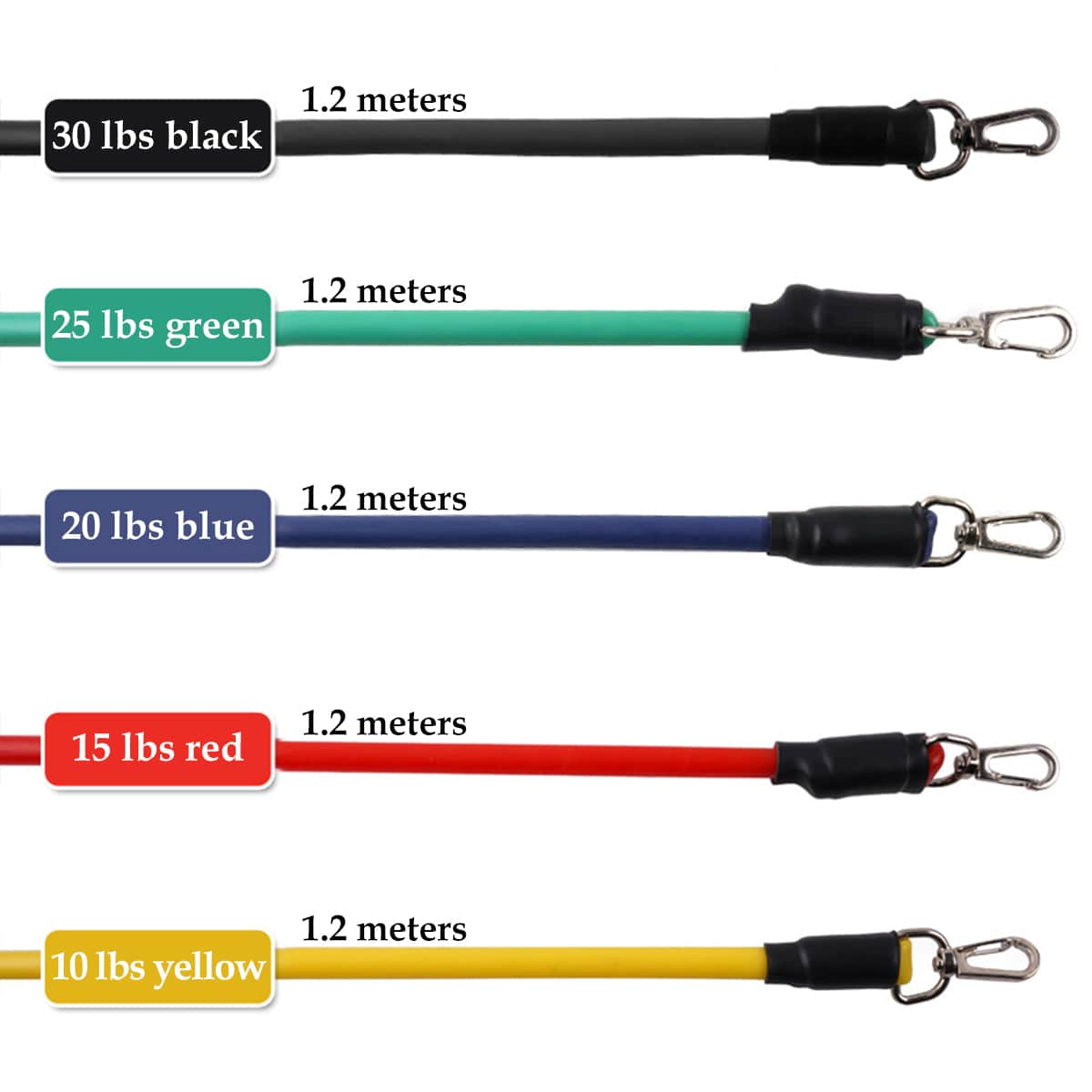 Fitness Rally Elastic Rope Resistance Band - Smartx6