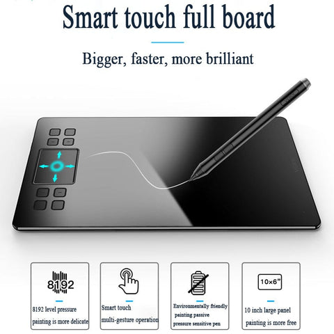 Digital drawing tablet English version | Graphic tablet for digital art | Drawing tablet with stylus | English language digital sketch pad | Art tablet for beginners and pros | Tablet for digital illustration | Pen tablet with English interface | Creative drawing tablet for artists | USB digital art pad | English digital tablet for design