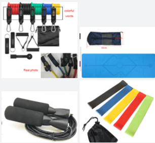 Fitness Rally Elastic Rope Resistance Band - Smartx6