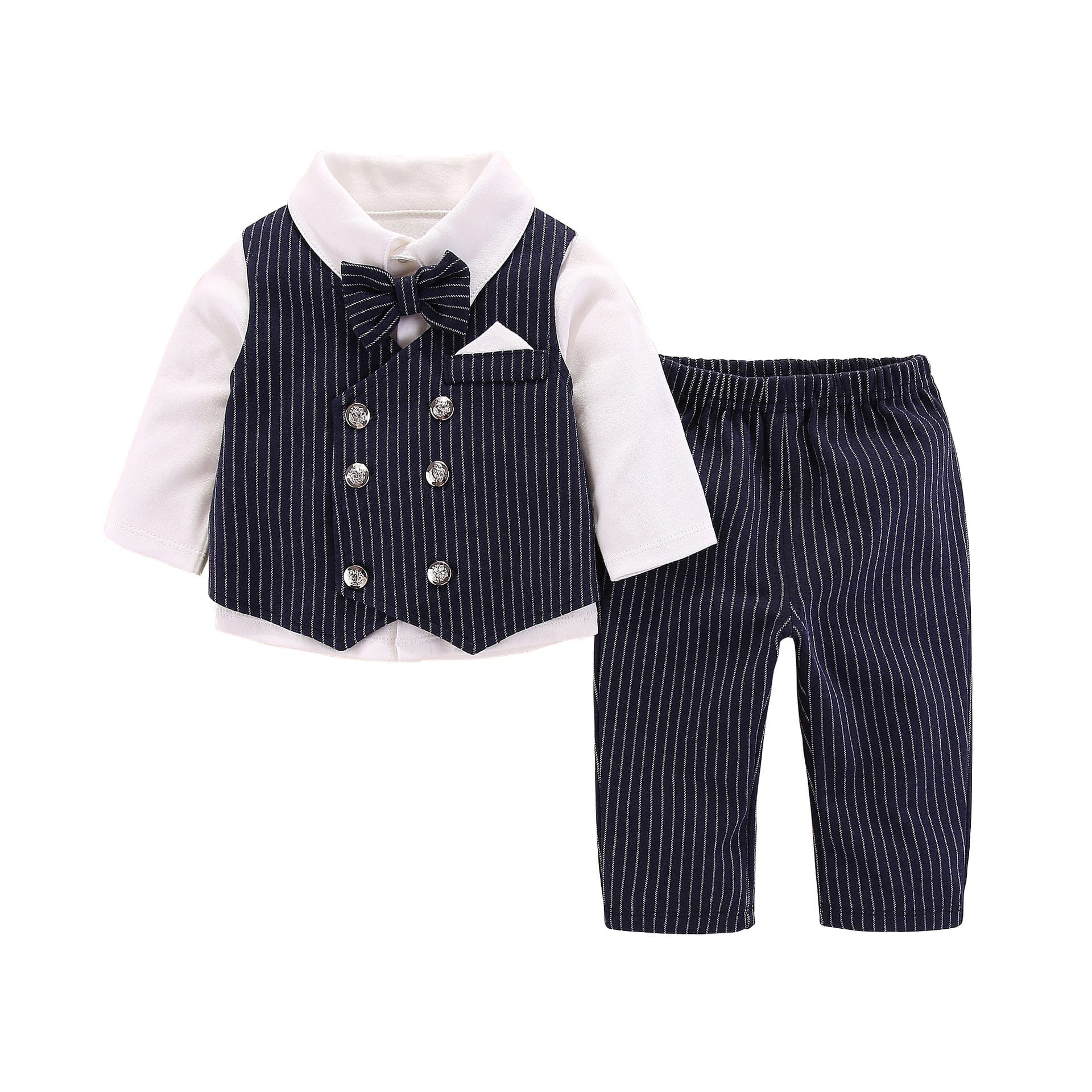 Baby new style gentleman handsome split clothes - Smartx6