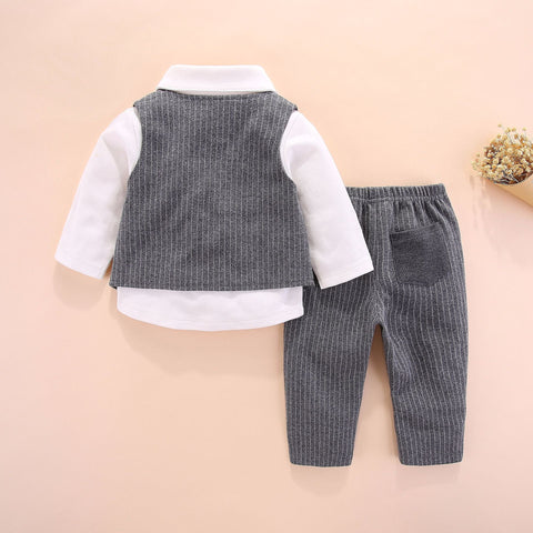 Baby new style gentleman handsome split clothes - Smartx6