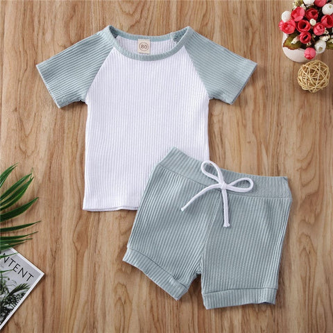 Shirt Shorts 2pcs For Baby Clothes Boy Kids Boys Clothing - Smartx6