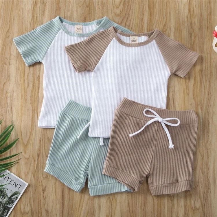 Shirt Shorts 2pcs For Baby Clothes Boy Kids Boys Clothing - Smartx6