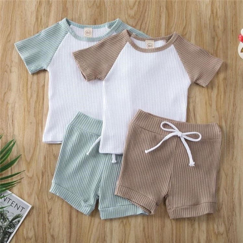 Shirt Shorts 2pcs For Baby Clothes Boy Kids Boys Clothing - Smartx6