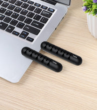TOPK Cable Organizer & Magnetic Plug Box Silicone USB Cable Winder Flexible Cable Management Clips for Mouse Earphone Holder