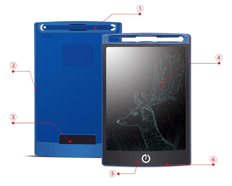 LCD tablet for kids and adults | Digital writing tablet with LCD screen | Portable LCD drawing pad | Reusable LCD writing board | Lightweight LCD tablet for notes | Erasable digital LCD sketch pad | Paperless LCD writing tablet | LCD screen tablet for doodling | Electronic LCD memo board | Eco-friendly LCD tablet for drawing