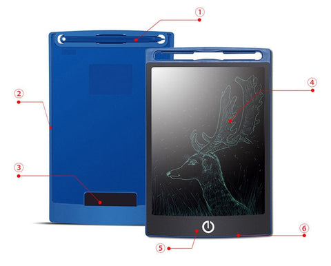 LCD tablet for kids and adults | Digital writing tablet with LCD screen | Portable LCD drawing pad | Reusable LCD writing board | Lightweight LCD tablet for notes | Erasable digital LCD sketch pad | Paperless LCD writing tablet | LCD screen tablet for doodling | Electronic LCD memo board | Eco-friendly LCD tablet for drawing