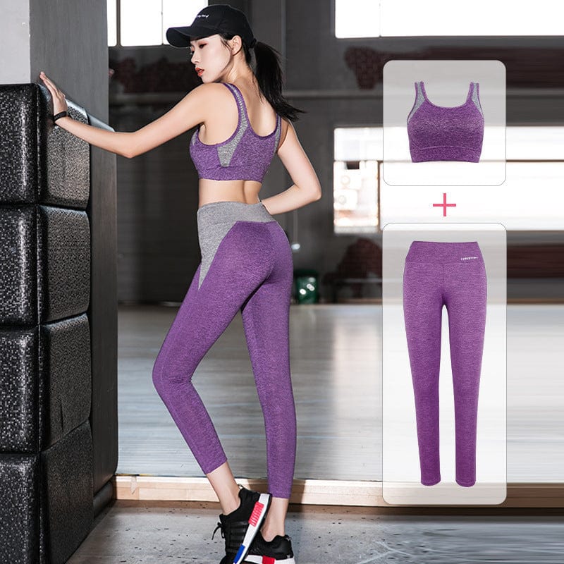 Sports fitness yoga wear women suit - Smartx6