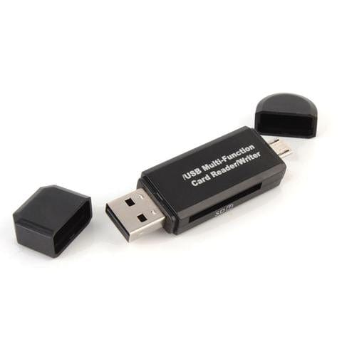 3-in-1 smart card reader | Multi-port memory card reader | USB card reader for SD/TF/Sim | All-in-one smart card reader | Compact 3-in-1 card adapter | Plug-and-play card reader | Portable smart card reader | Triple slot card reader device | Universal 3-in-1 card reader