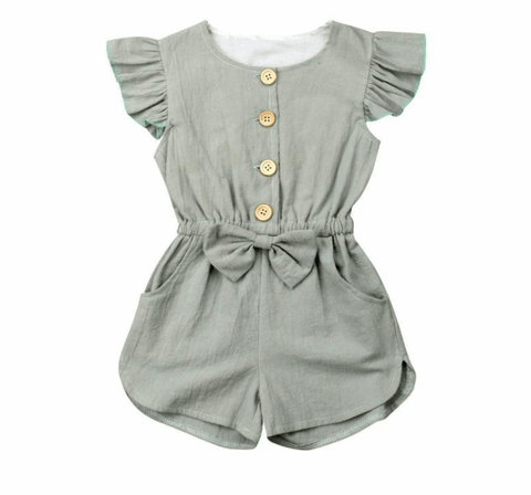 Toddler Girl Clothes Kids Baby Girls Summer Ruffles Sleeve - Smartx6