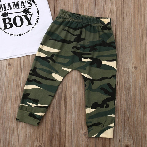 Summer  Boy Clothes Cotton T-Shirt Pants - Smartx6
