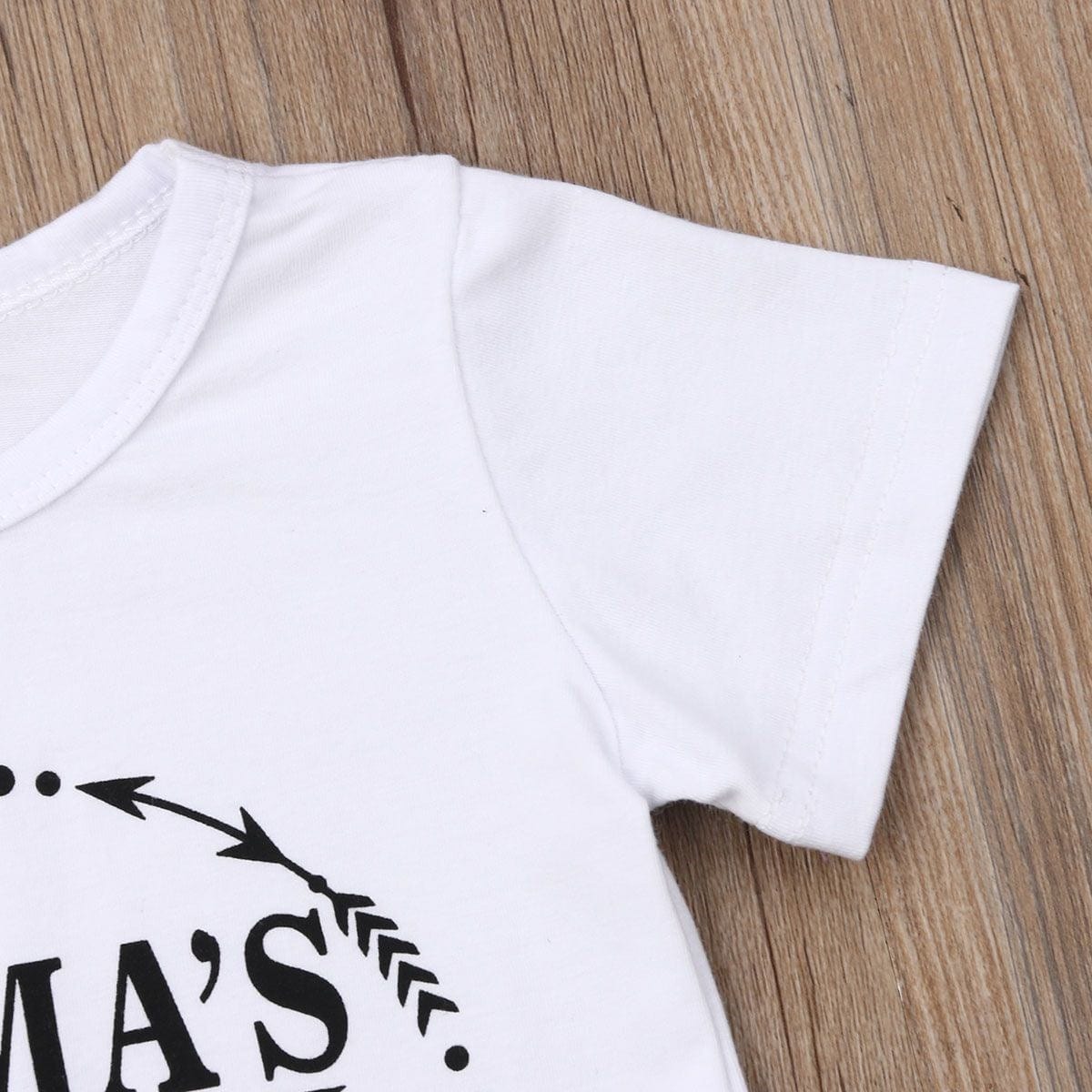 Summer  Boy Clothes Cotton T-Shirt Pants - Smartx6