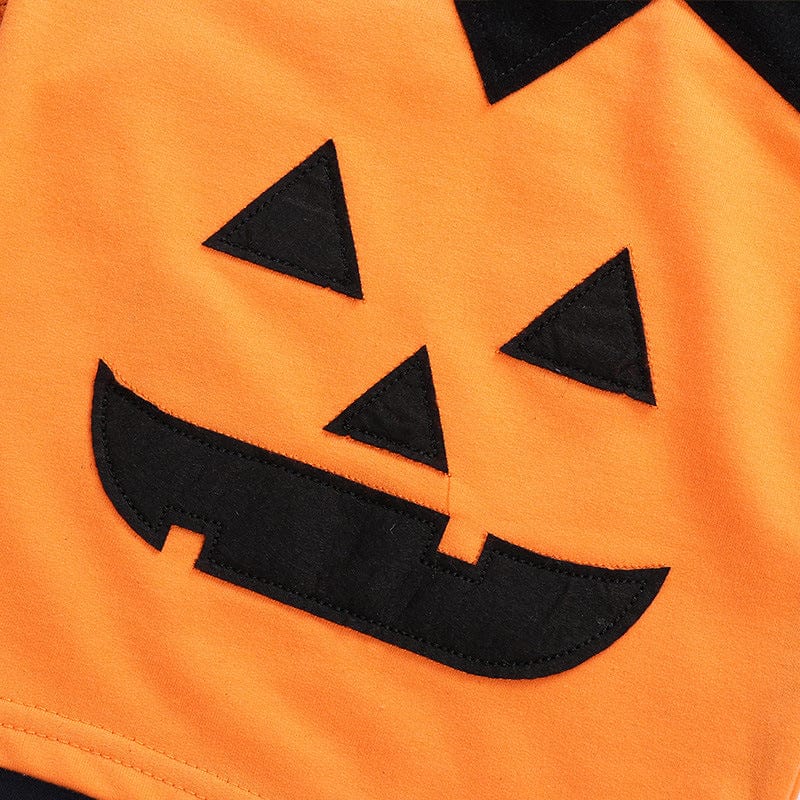 Halloween 4pc kids set | Kids Halloween costume set | 4-piece Halloween outfit for kids | Toddler spooky costume bundle | Cute kids Halloween dress-up set | Kids pumpkin costume 4pc set | Halloween party outfit for children | Boys & girls Halloween set | Fun Halloween set for toddlers | Kids festive 4pc Halloween wear