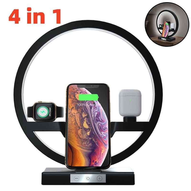 10W wireless charger lamp | Desk lamp with wireless charging | LED lamp with 10W charger | Wireless charging bedside lamp | Smart lamp with phone charger | 2-in-1 wireless charger lamp | Touch control lamp with charger | Nightstand lamp with wireless pad | 10W fast charge lamp | Wireless charging LED table lamp