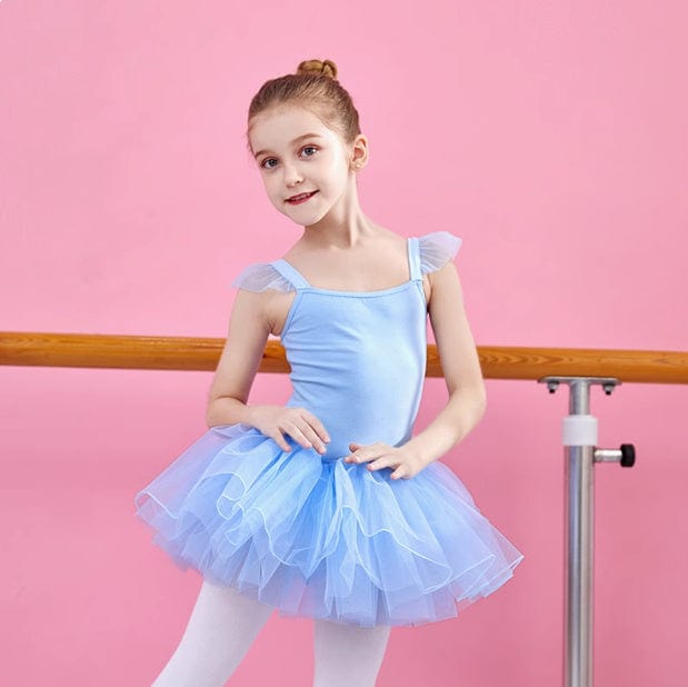 Girl's Summer Strap Dance Latin Dance Dress