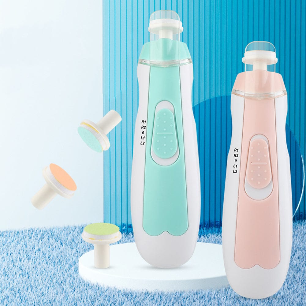 Newborn Nail Clipper Electric Baby Anti-pinch Meat Care Set - Smartx6