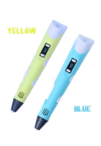 Kids' 3D drawing pen | Child-safe 3D pen for art | Creative 3D pen for kids | Fun 3D drawing tool for children | Easy 3D art pen for kids | Educational 3D printing pen | Toy 3D pen for kids crafts | Kid-friendly 3D doodle pen | DIY 3D pen for young artists | Beginner 3D drawing pen for kids
