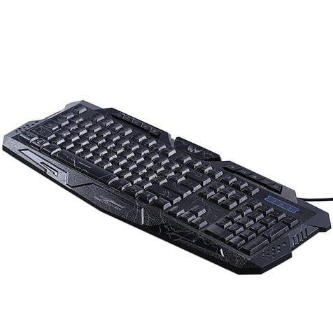 RGB luminescent keyboard | LED backlit gaming keyboard | Colorful RGB keyboard for gamers | Glowing RGB light-up keyboard | Rainbow LED keyboard for PC | RGB keyboard with dynamic lighting | Illuminated gaming keyboard RGB | Bright RGB mechanical-style keyboard | Wired RGB light keyboard