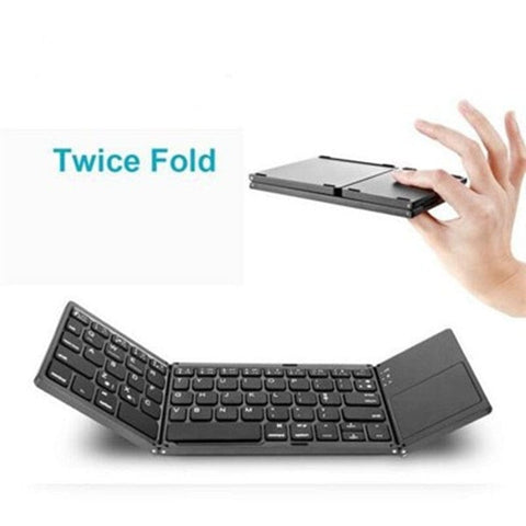 Folding Bluetooth keyboard | Portable wireless folding keyboard | Compact Bluetooth keyboard foldable | Travel-size foldable keyboard | Wireless foldable keyboard for tablets | Bluetooth keyboard with folding design | Pocket-size folding keyboard | Foldable keyboard for phone and tablet | Slim Bluetooth keyboard foldable | Mini foldable wireless keyboard