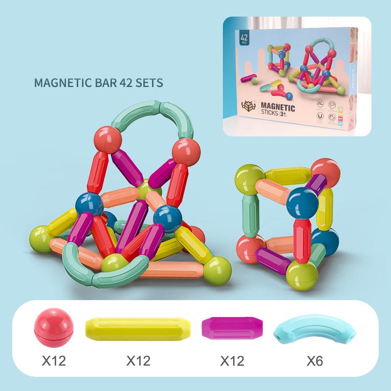 Baby Toys Magnetic Stick Building Blocks Game - Smartx6
