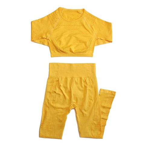 Seamless yoga gym suit - Smartx6