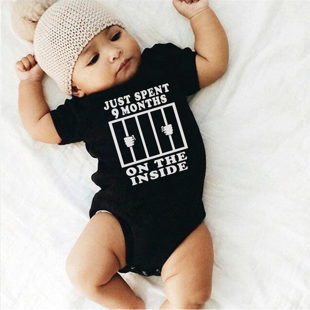 Climbing Clothes Creative Baby Romper Jumpsuit With Short Sleeves - Smartx6
