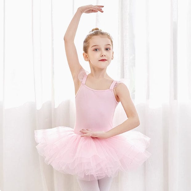 Girl's Summer Strap Dance Latin Dance Dress