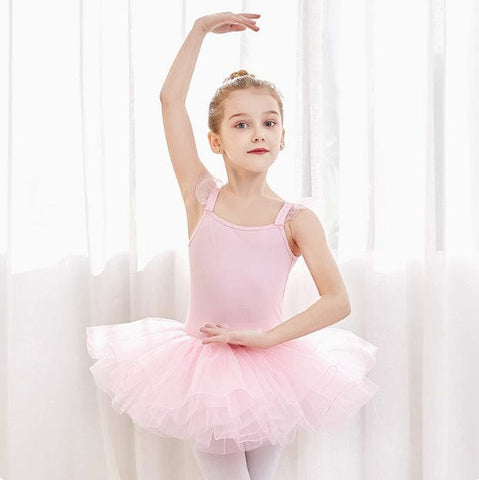 Girl's Summer Strap Dance Latin Dance Dress