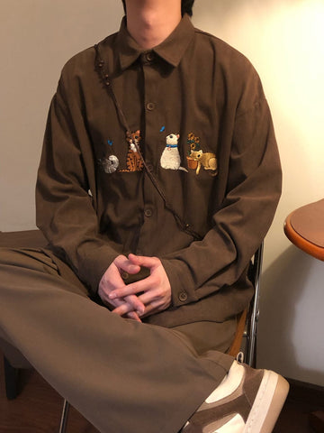 Long Sleeved Men's And Women's Shirts