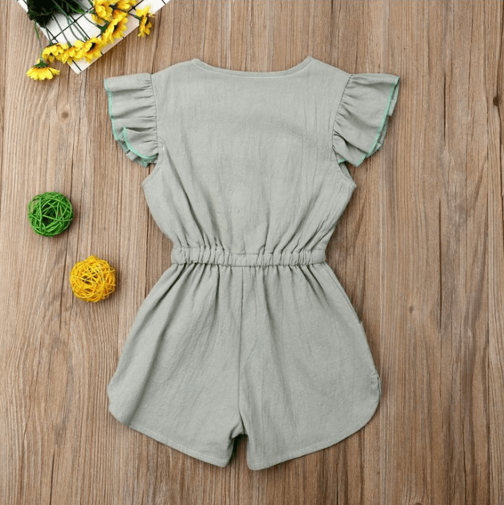 Toddler Girl Clothes Kids Baby Girls Summer Ruffles Sleeve - Smartx6