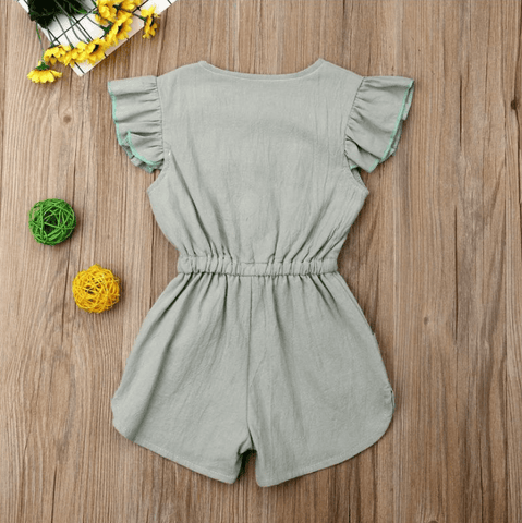 Toddler Girl Clothes Kids Baby Girls Summer Ruffles Sleeve - Smartx6