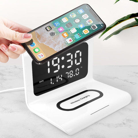 Multifunctional wireless charger | All-in-one wireless charging dock | Multi-device wireless charger | Wireless charger for phone watch earbuds | 3-in-1 wireless charging station | Smart wireless charging stand | Desk organizer with wireless charger | Fast multifunctional charger pad | Compact multi-use wireless charger | Wireless charging base for multiple devices