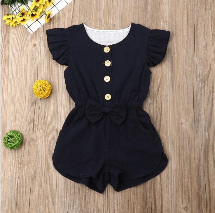 Toddler Girl Clothes Kids Baby Girls Summer Ruffles Sleeve - Smartx6