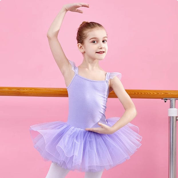 Girl's Summer Strap Dance Latin Dance Dress
