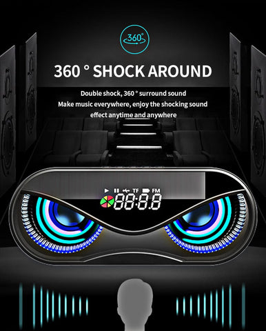 Bluetooth speaker with colorful lights | LED light Bluetooth speaker | Wireless speaker with RGB lights | Color-changing Bluetooth speaker | Portable speaker with light show | Music speaker with flashing lights | RGB Bluetooth party speaker | Mini Bluetooth speaker with lights | Glowing Bluetooth speaker | Light-up wireless music speaker