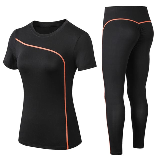 Gym training tights pants suit sportswear - Smartx6