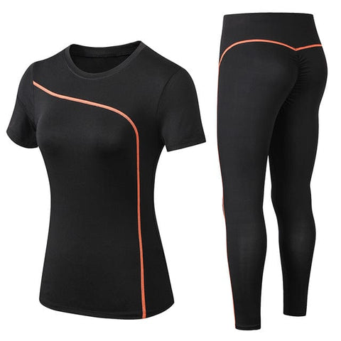 Gym training tights pants suit sportswear - Smartx6