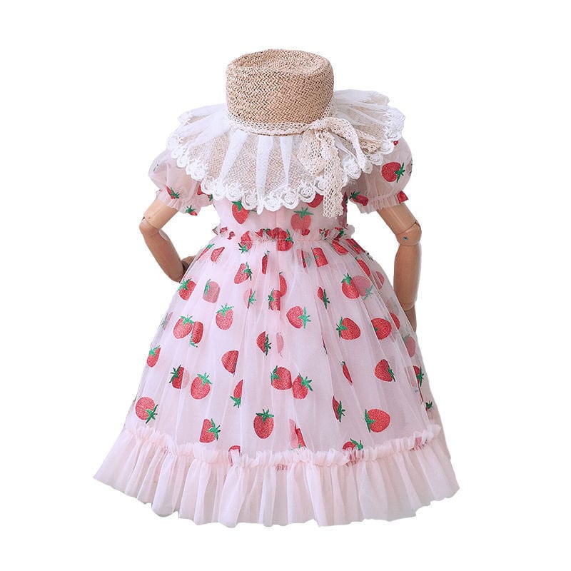 Girls puff sleeve summer dress | Cute puff sleeve dress for girls | Summer dress with puff sleeves | Lightweight puff sleeve girl dress | Kids puff sleeve sundress | Toddler girl summer puff dress | Puff sleeve floral dress for girls | Breathable summer dress for girls | Trendy puff sleeve kids dress | Girl's casual puff sleeve outfit