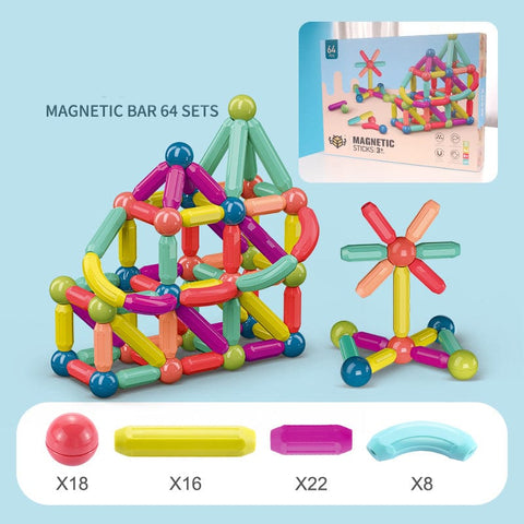 Baby Toys Magnetic Stick Building Blocks Game - Smartx6