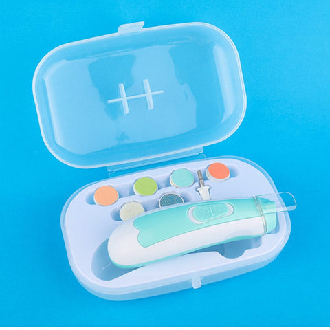 Newborn Nail Clipper Electric Baby Anti-pinch Meat Care Set - Smartx6