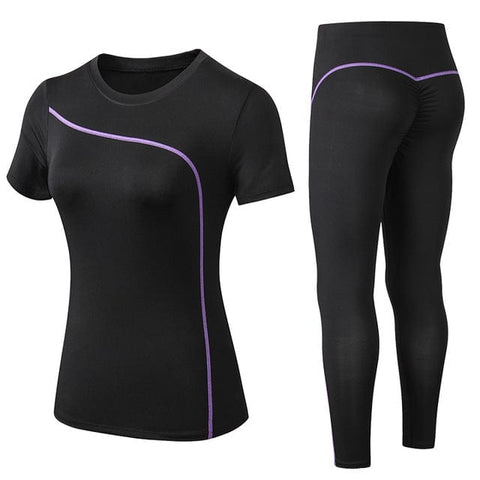 Gym training tights pants suit sportswear - Smartx6