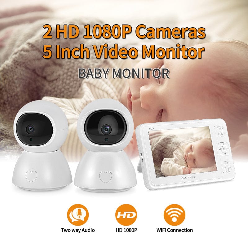 5-inch baby monitor with camera | Baby monitor screen with camera | Video baby monitor with 5-inch display | Infant monitor with live camera | Portable baby cam with screen | Baby monitor with night vision cam | Clear view baby monitor 5-inch | Camera baby monitor for parents