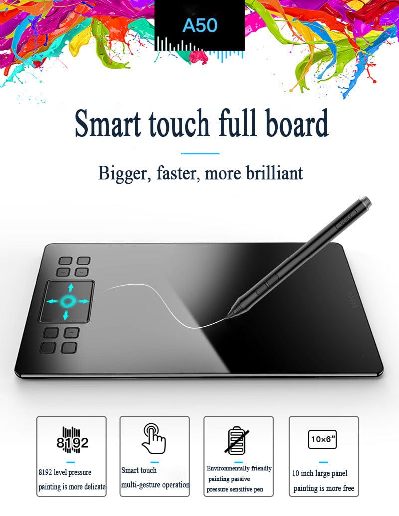 Digital drawing tablet English version | Graphic tablet for digital art | Drawing tablet with stylus | English language digital sketch pad | Art tablet for beginners and pros | Tablet for digital illustration | Pen tablet with English interface | Creative drawing tablet for artists | USB digital art pad | English digital tablet for design