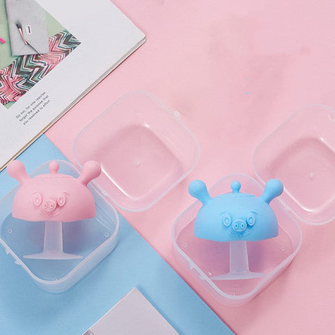 Silicone baby teether | Soft teething toy for babies | BPA-free silicone teether | Baby teether made of safe silicone | Soothing silicone chew toy | Infant teether with soft texture | Silicone teething ring for babies | Non-toxic baby teether | Easy-grip silicone teether | Safe chew toy for teething babies