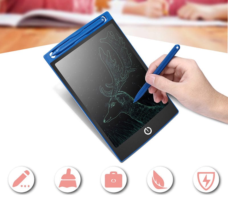 LCD tablet for kids and adults | Digital writing tablet with LCD screen | Portable LCD drawing pad | Reusable LCD writing board | Lightweight LCD tablet for notes | Erasable digital LCD sketch pad | Paperless LCD writing tablet | LCD screen tablet for doodling | Electronic LCD memo board | Eco-friendly LCD tablet for drawing