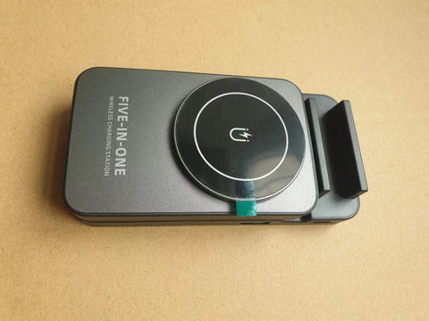 5-in-1 Multifunctional Wireless Charging Station With A Foldable Magnetic Holder For Your Desk
