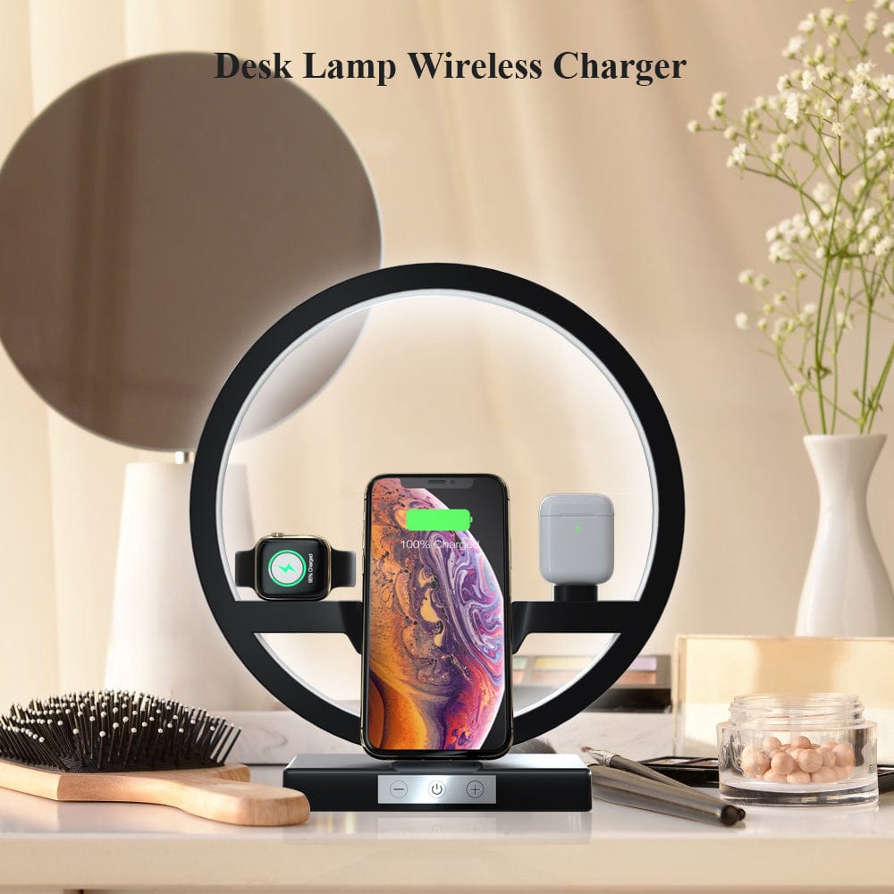 10W wireless charger lamp | Desk lamp with wireless charging | LED lamp with 10W charger | Wireless charging bedside lamp | Smart lamp with phone charger | 2-in-1 wireless charger lamp | Touch control lamp with charger | Nightstand lamp with wireless pad | 10W fast charge lamp | Wireless charging LED table lamp