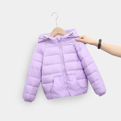 Kids winter lightweight down jacket | Toddler puffer jacket for winter | Boys and girls down coat | Warm kids winter jacket | Lightweight padded jacket for kids | Children’s insulated winter coat | Hooded down jacket for kids | Winter outerwear for toddlers | Packable kids down jacket | Cozy kids winter puffer coat